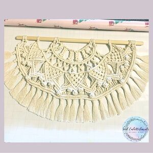 🌟HOST PICK🌟New Soul Embellish Handmade Bohemian Macrame Medallion Home Decor
